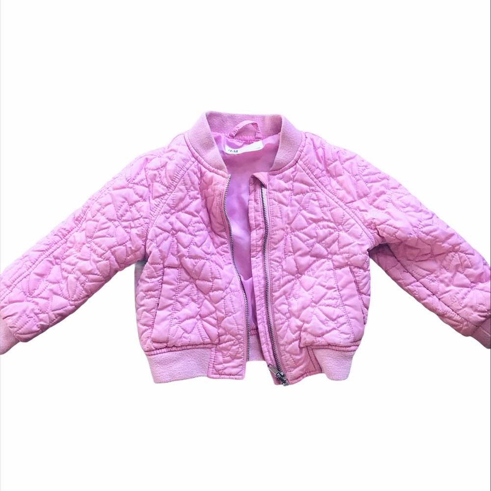 H&M girls pink jacket.